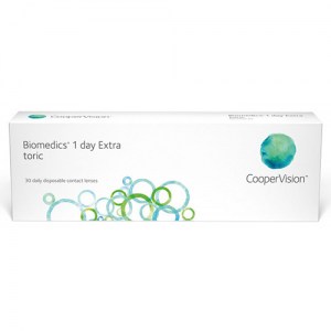 torické čočky Biomedics 1 Day Extra Toric